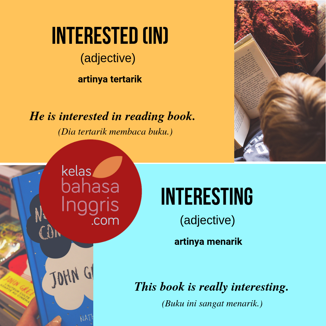 Adjective Berakhiran Ed Dan Ing KelasBahasaInggris