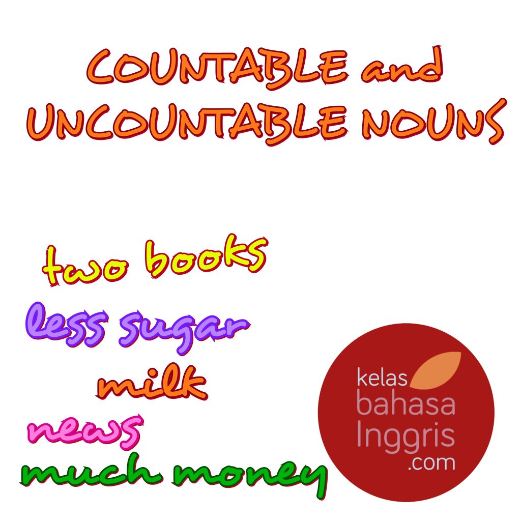 Bahasa Inggris - Countable Dan Uncountable Nouns - KelasBahasaInggris.com